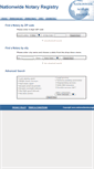 Mobile Screenshot of nationwidenotaryregistry.com